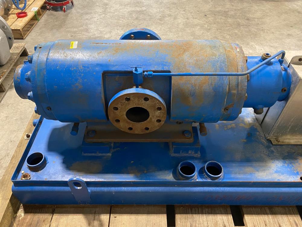 IMO Screw Pump, 3043/1488 W/ Reliance Electric A-C Motor,  1785 RPM, 125 HP